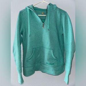 W’s Carhartt 1/4 zip fleece lined Hoodie